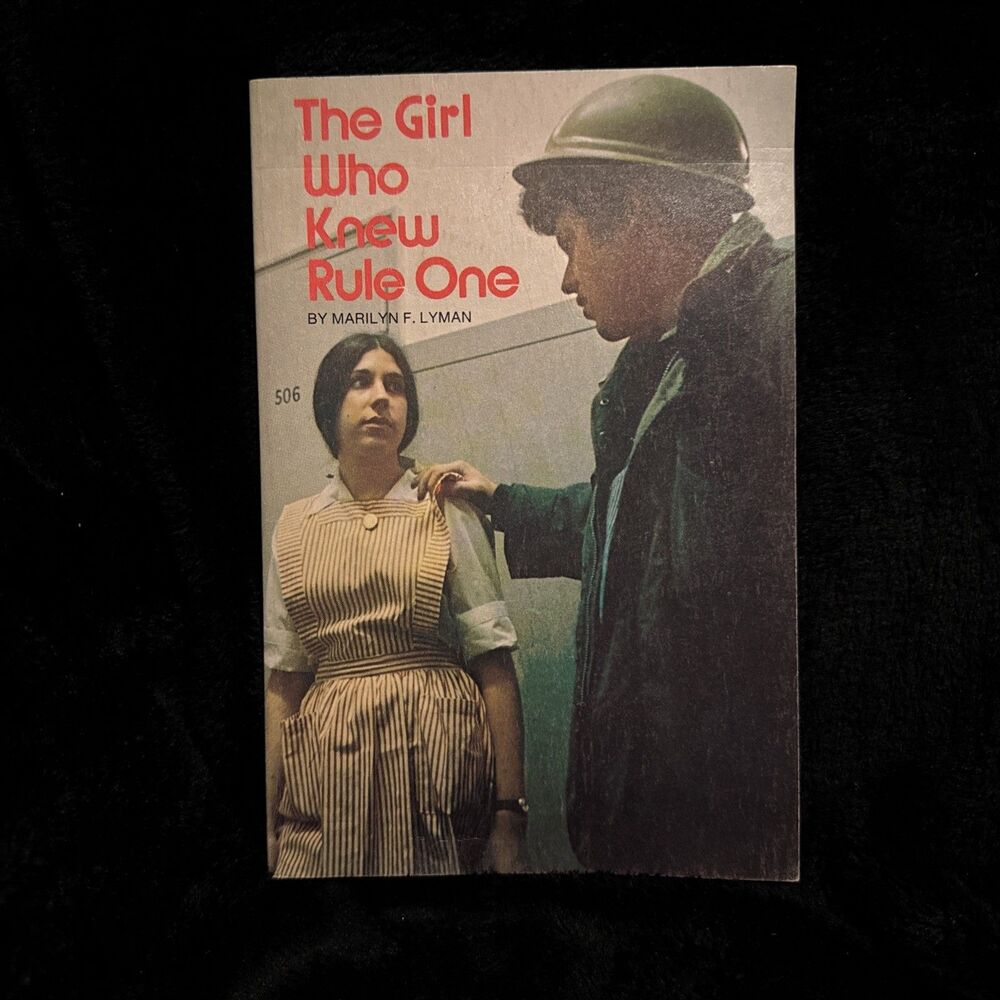 Vintage 1972 The Girl Who Knew Rule One Marilyn F. Lyman Action Books Scholastic